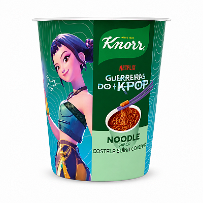 Lamen Guerreiras Kpop Costela Suína Coreana Knorr 85g