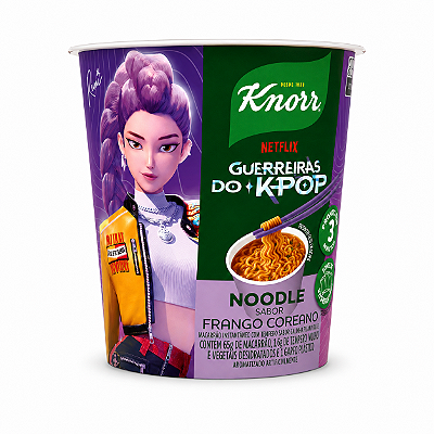 Lamen Guerreiras Kpop Frango Coreano Knorr 85g
