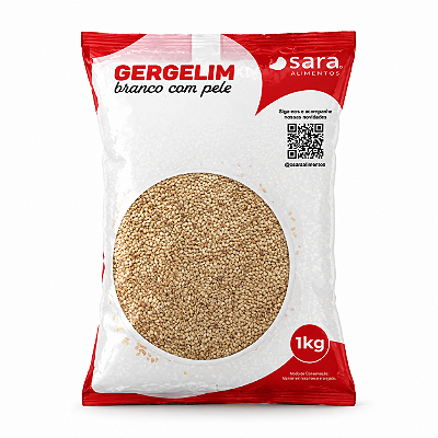Gergelim Branco Osara 1kg para Sushi e Culinária Oriental