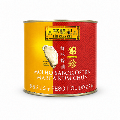 Molho de Ostra Lee Kum Kee Kum Chun 2,2kg
