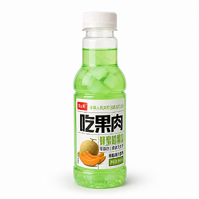 Bebida de Melão com Mel e Nata de Coco 450ml