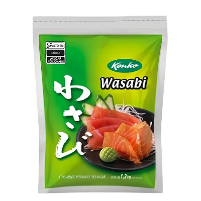 Wasabi em Pó Kenko 1,2kg