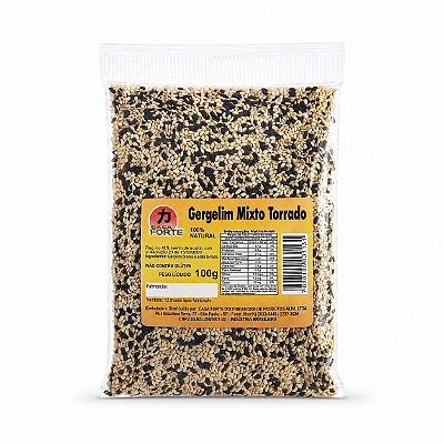 Gergelim Misto Torrado Casa Forte 100g