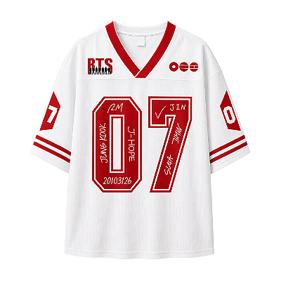 Camiseta Inspirada BTS World Tour Arirang Branca | Pré-venda