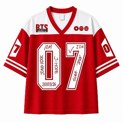 Camiseta Inspirada BTS World Tour Arirang Vermelha | Pré-venda