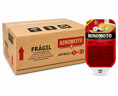 Molho de Soja Shoyu Hinomoto Premium Molheira 30ml – Caixa com 60 Unidades