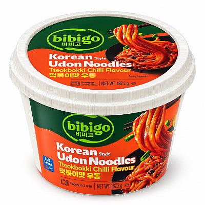 Udon Sabor Tteokbokki Apimentado CJ Bibigo 187g
