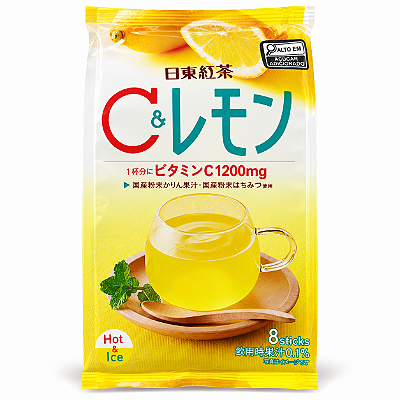 Chá Japonês Nitto Kocha C & Lemon 78,4g – 8 Sachês