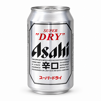 Cerveja Japonesa Asahi Super Dry Lata 330ml