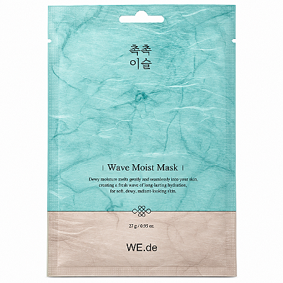 Máscara Facial Coreana Hidratante WE.DE Wave Moist Mask 27g