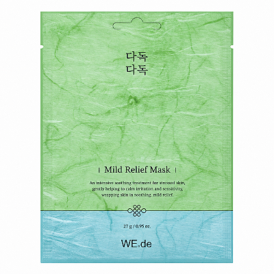 Máscara Facial Coreana Refrescante WE.DE Mild Relief Mask 27g