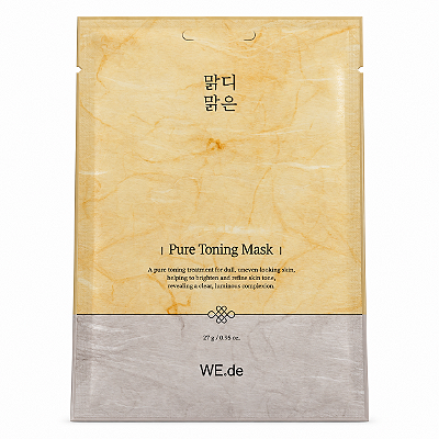 Máscara Facial Coreana Tonificante WE.DE Pure Toning Mask 27g