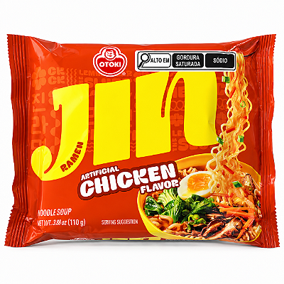 Lamen Coreano Jin Ramen Sabor Galinha Ottogi 110g
