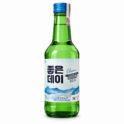 Soju Bebida Coreana Good Day Original 360ml