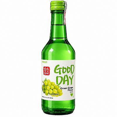 SOJU GOOD DAY SABOR UVA VERDE 360ML