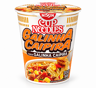 Cup Noodles Galinha Caipira Nissin 69g