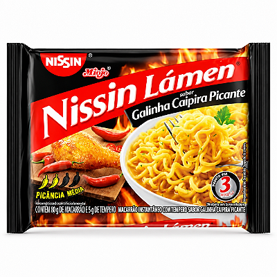 Nissin Lámen Sabor Galinha Picante 85g