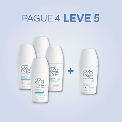 Pague 4 Leve 5 | Desodorante Com Ozônio