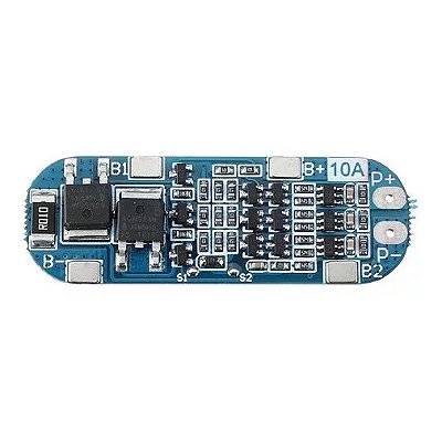 Placa Proteção Bms 3s 10a Carregador Bateria De Lítio