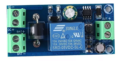 Módulo De Comutação Automática Para Bateria - 5v A 48v