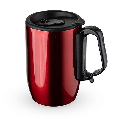 Caneca Inox de Parede Dupla 350 ml