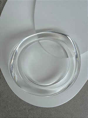 BRACELETE RESINA TRANSPARENTE MODERN WAVE