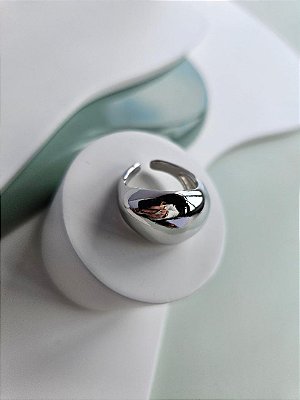 ANEL RÓDIO BRANCO ORGÂNICO M AJUSTÁVEL