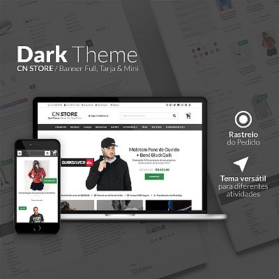 CN STORE - Dark Theme
