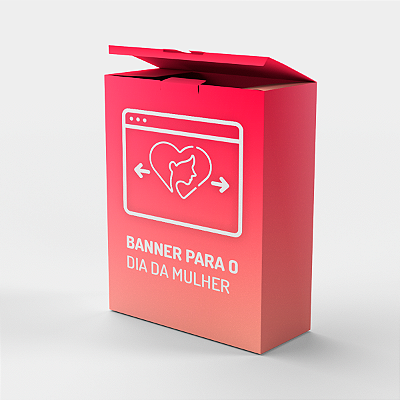 Banner para o Dia da Mulher
