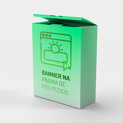 Banner na Página de Pós Pedido