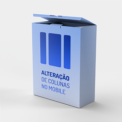 Alteração de Colunas no Mobile