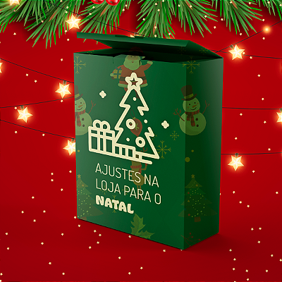 Ajustes na Loja para o Natal