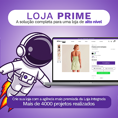 LOJA PRIME - Criação e Implantação de Loja Virtual na Loja Integrada