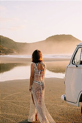 Vestido de crochê Amaré