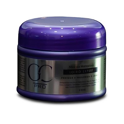 Máscara Matizadora para loiros e grisalhos 250g - GC PRO
