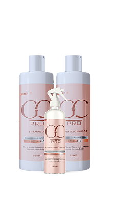 KIT Shampoo 500ml + Condicionador 500ml + Fluido Restaurador 240ml