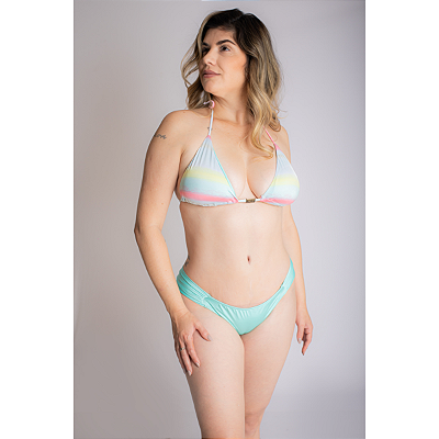 TANGA Biquini Borboleta Shine Light Green UVTRIBE