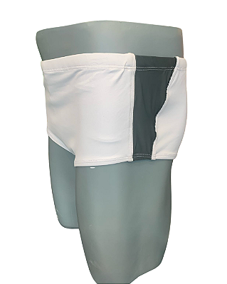 Sunga ARMY Branca Com Laterais e Frisos Fendi UVTRIBE