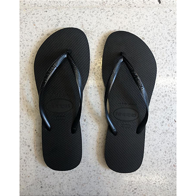 Havaianas Feminina Slim - Preta
