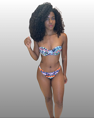 TANGA Asa Delta Estampa GEOMÉTRICA ABSTRATA UVTRIBE