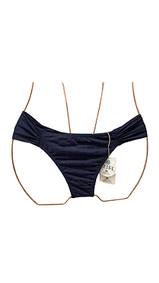 TANGA Biquini Borboleta Azul Marinho Animal Print UVTRIBE
