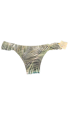 TANGA Biquini Borboleta Estampa Palmeira UVTRIBE