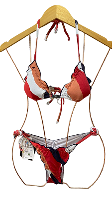 Top Cortininha com fru fru 3 cores UVTRIBE