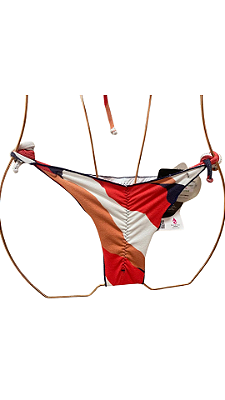 TANGA cortininha com fru fru 3 cores UVTRIBE