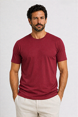 Camiseta Marsala UVTRIBE Soft Tech