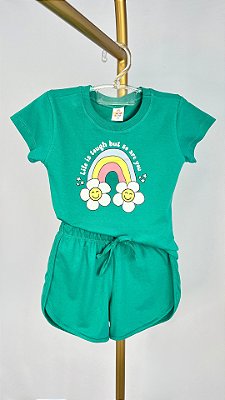 CONJUNTO CANDY ARCO IRIS FLORZINHA