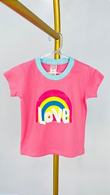 T-SHIRT ARCO IRIS LOVE