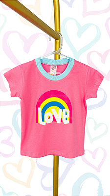 T-SHIRT TEEN - ARCO IRIS LOVE