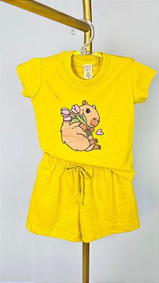 CONJUNTO BASICO TEEN - CAPIVARA⭐