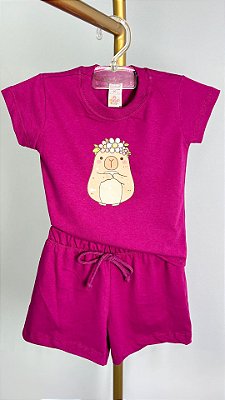 CONJUNTO BASICO TEEN - CAPIVARA⭐